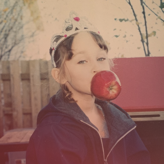Mackenzi as a child